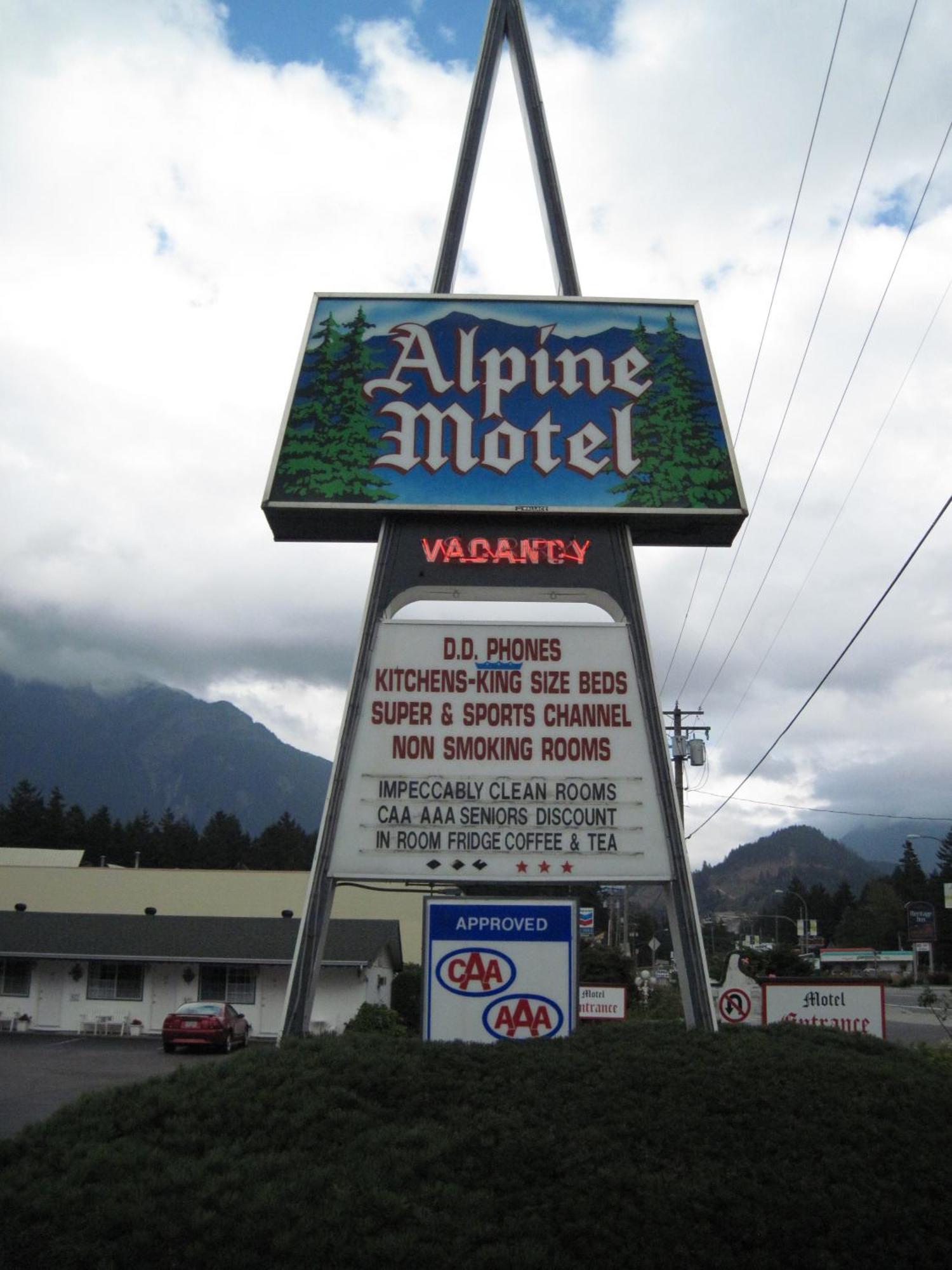 Alpine Motel ホープ エクステリア 写真