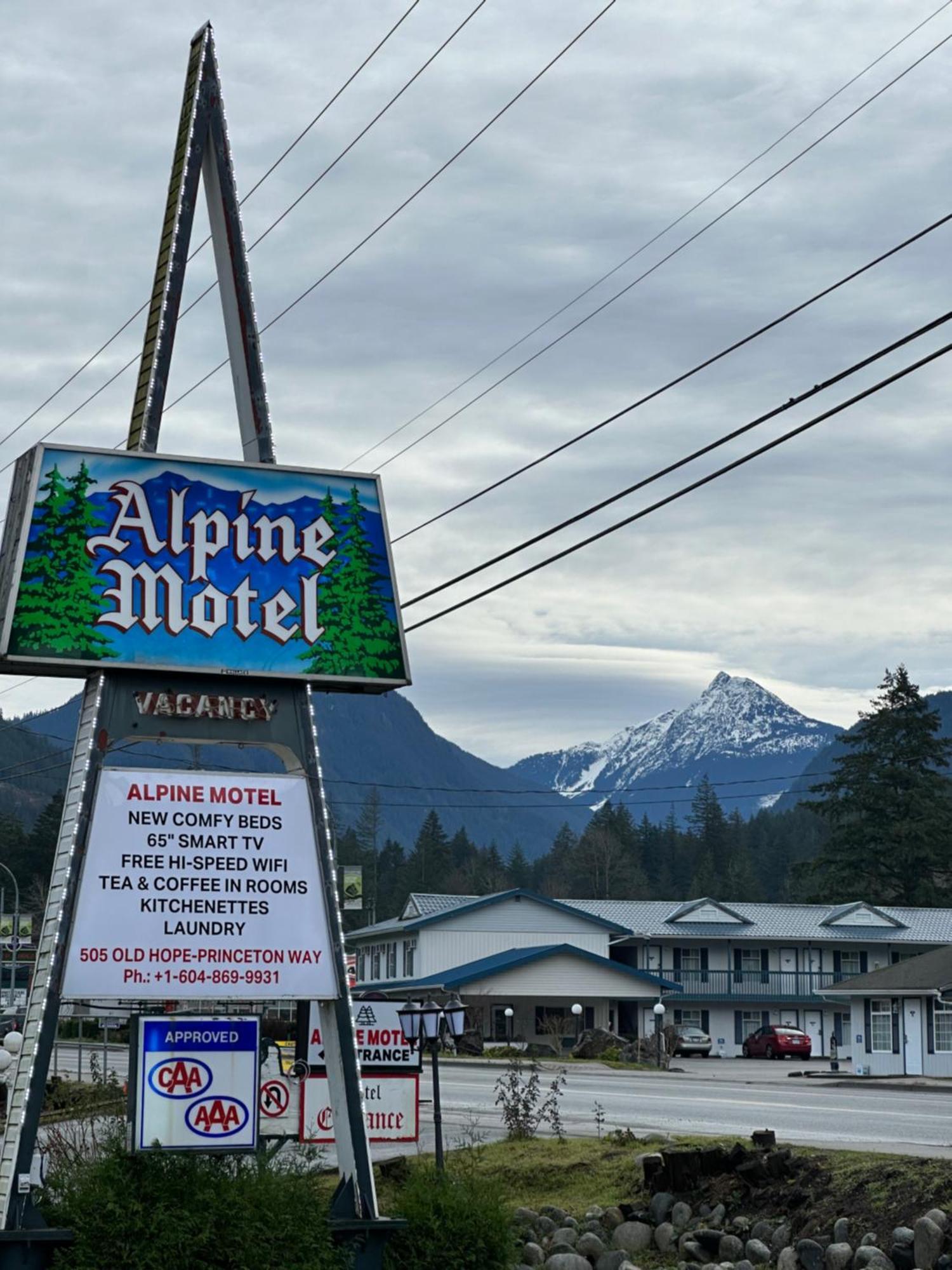 Alpine Motel ホープ エクステリア 写真